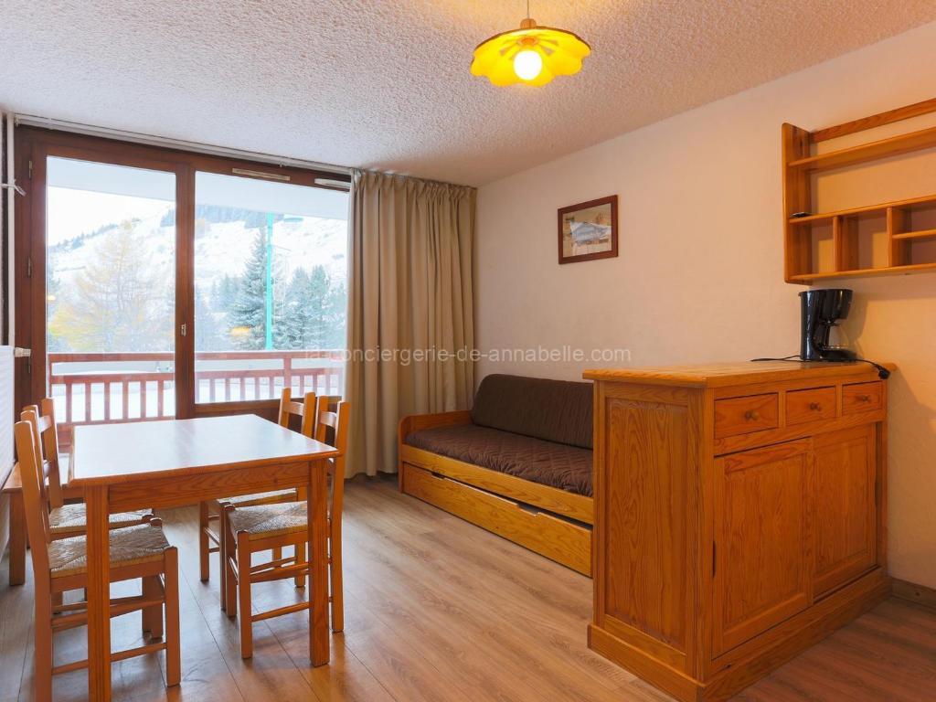 Photo de Studio fonctionnel avec coin montagne et balcon, animaux admis - FR-1-811-8