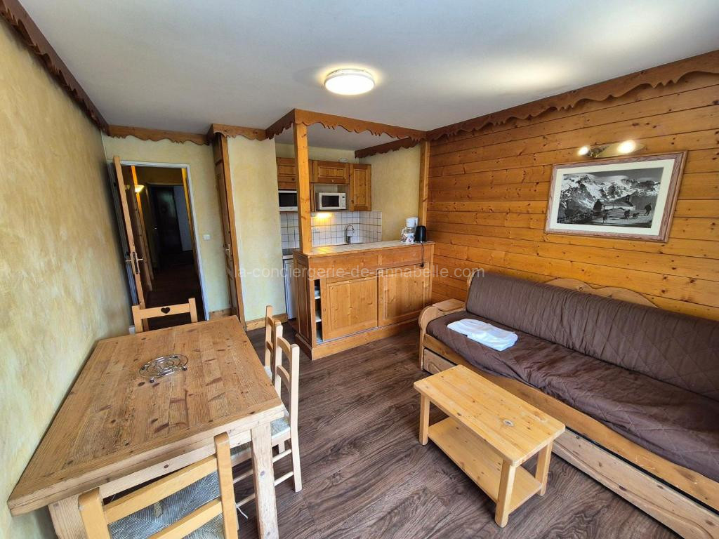 Photo de Studio lumineux, pied des pistes, animaux admis - FR-1-811-27