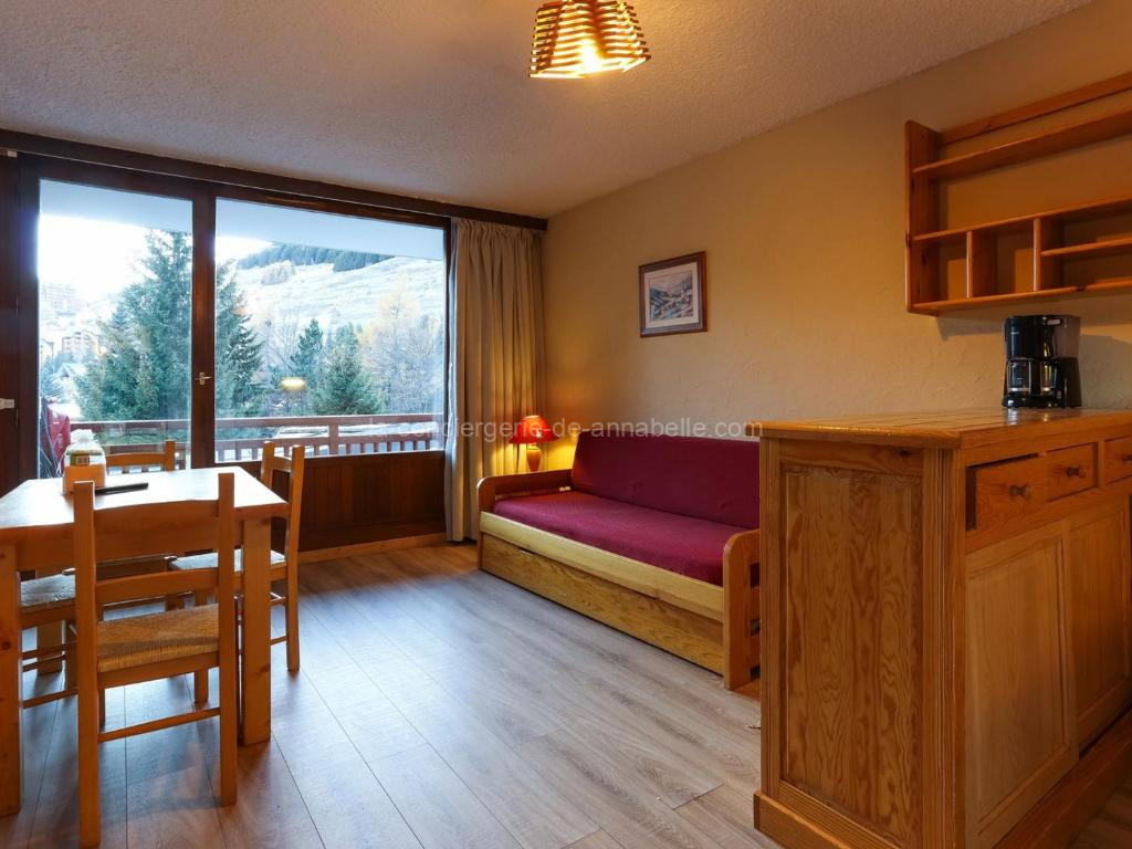 Photo de Studio 4 pers, animaux admis, au pied des pistes - FR-1-811-10