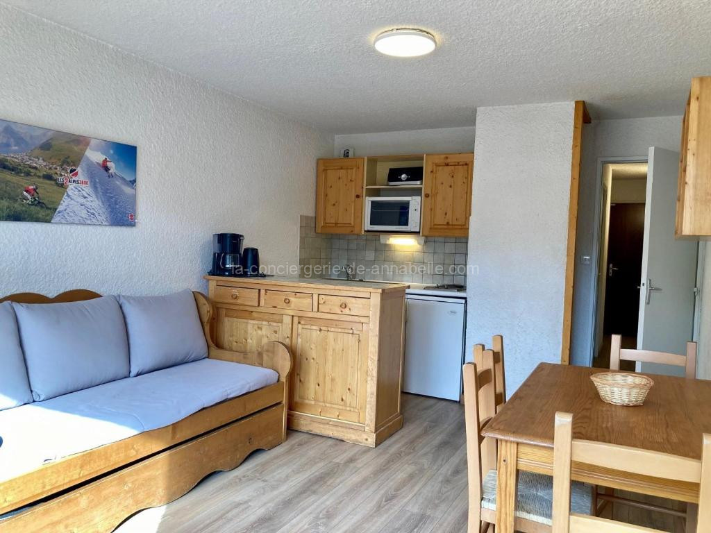Photo de Studio confortable pour 4 pers., animaux admis, proche des pistes - FR-1-811-38