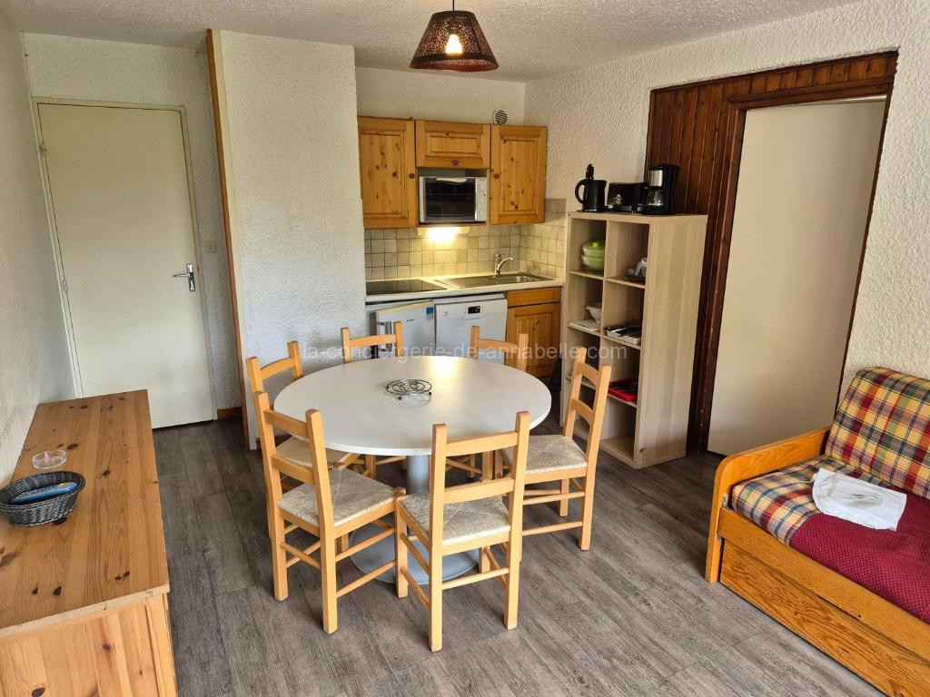 Appartement 2 pièces, balcon sud, pieds de pistes, animaux admis - FR-1-811-40