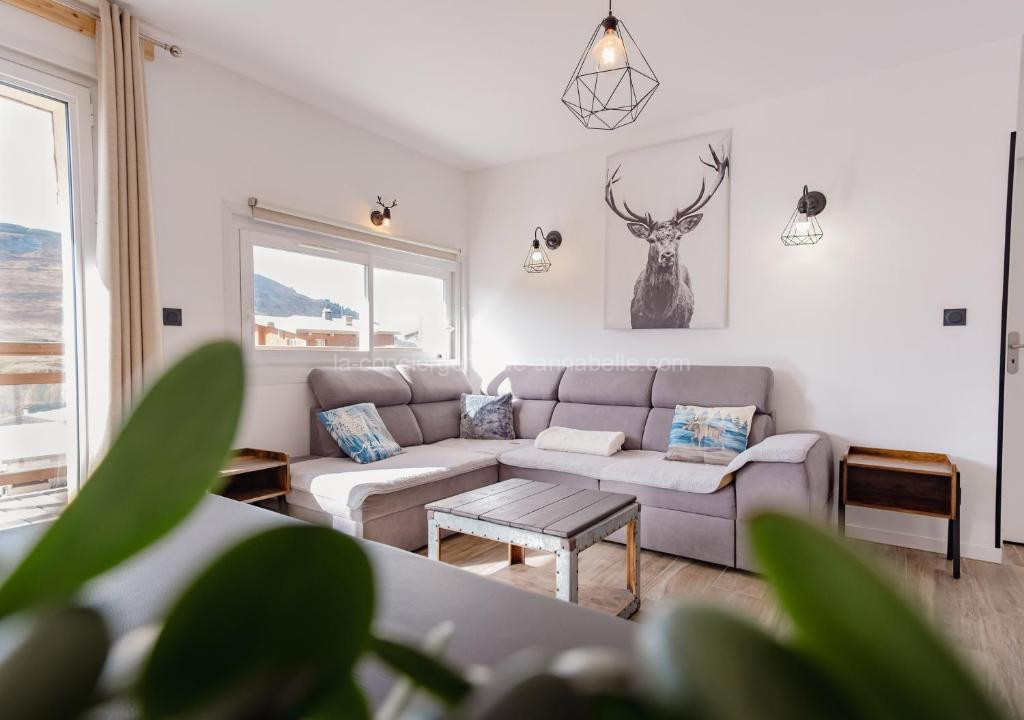 Photo de Superbe appart avec sauna, au pied du télésiège, WiFi, babyfoot