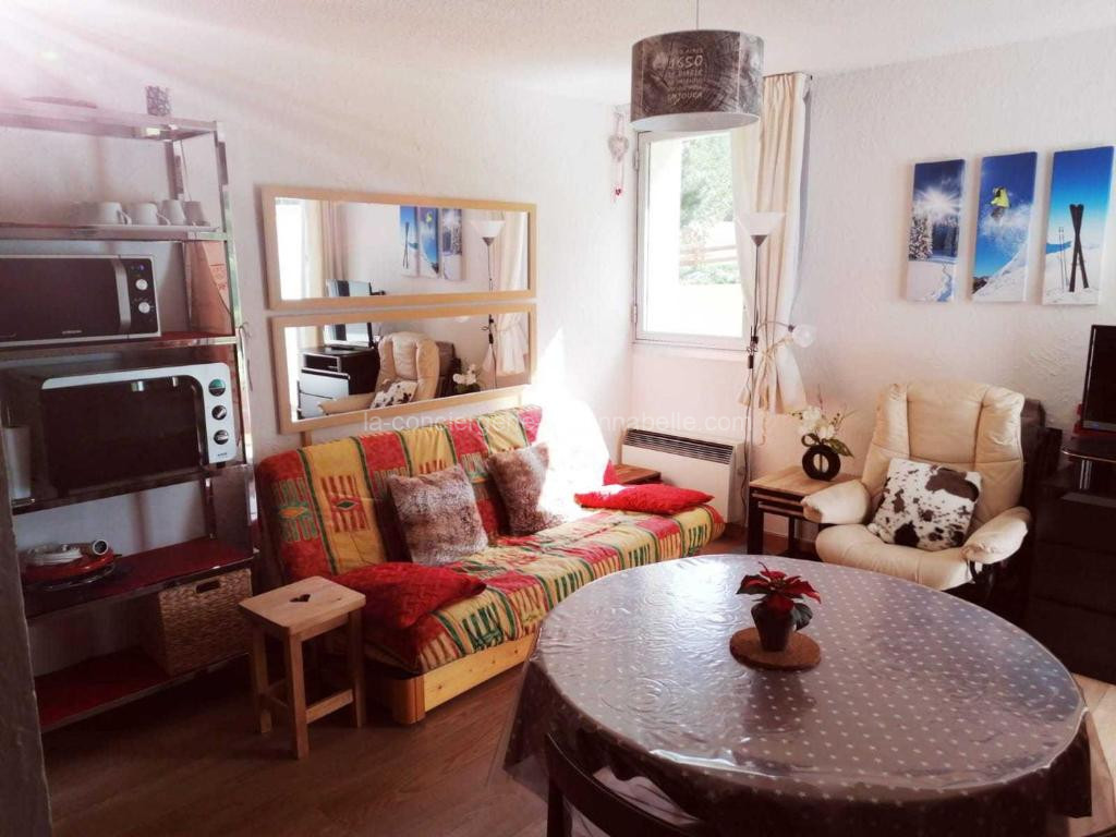 Appartement cosy au pied des pistes avec parking - FR-1-516-43