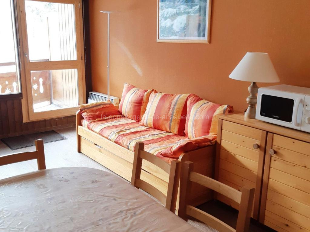 Photo de Studio 4 pers, pied des pistes, parking, balcon sud - FR-1-516-18