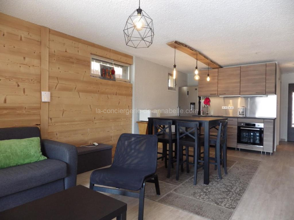 Photo de Les Deux Alpes - Appartement rénové pour 6, balcon exposé sud - FR-1-546-19