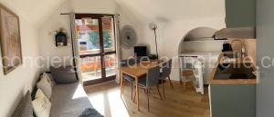 Pléiades , Apt 5 p, 1 grande chambre, un coin montagne et une place de parking , belle vue à Les Deux Alpes