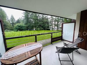 Studio au pied des pistes avec parking, terrasse et casier à ski - FR-1-546-54 à Les Deux Alpes