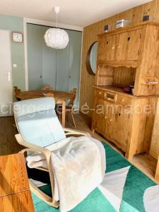 Appartement T1 pour 5 aux 2 Alpes - Terrasse sur jardin, Wi-Fi, parking gratuit à Les Deux Alpes