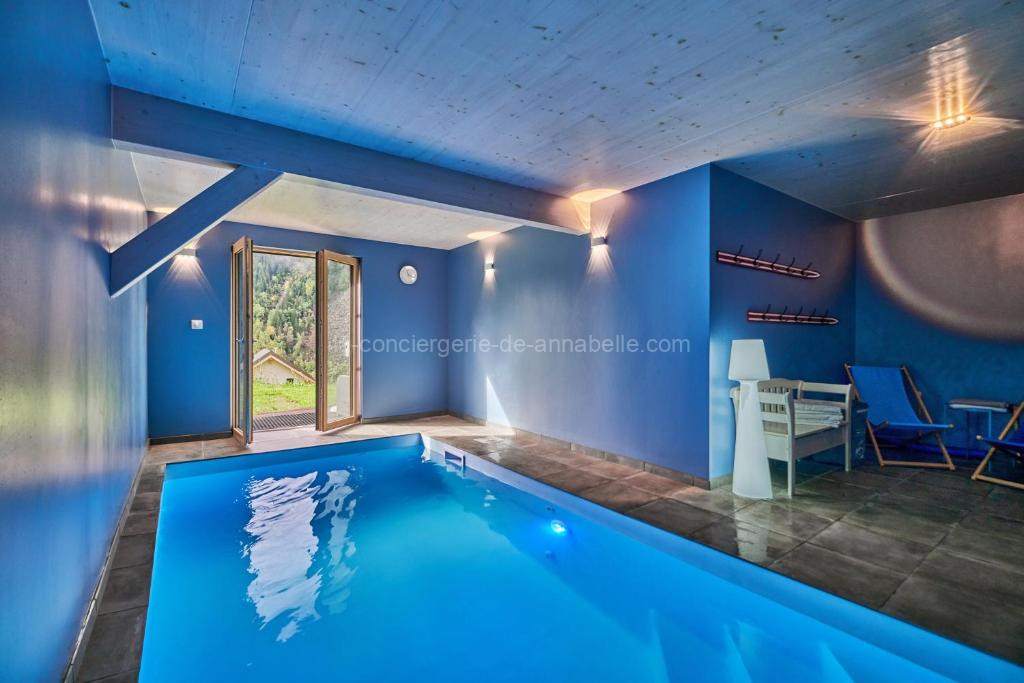 Photo de L'Ecrin de Venosc piscine privée